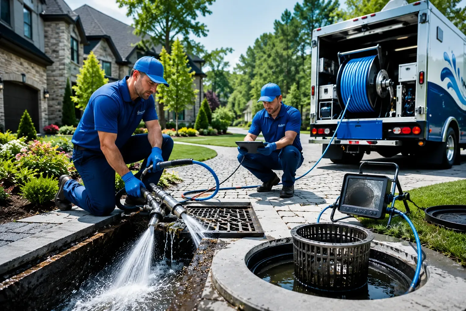 Local outdoor drain cleaning professionals in Montrose, GA