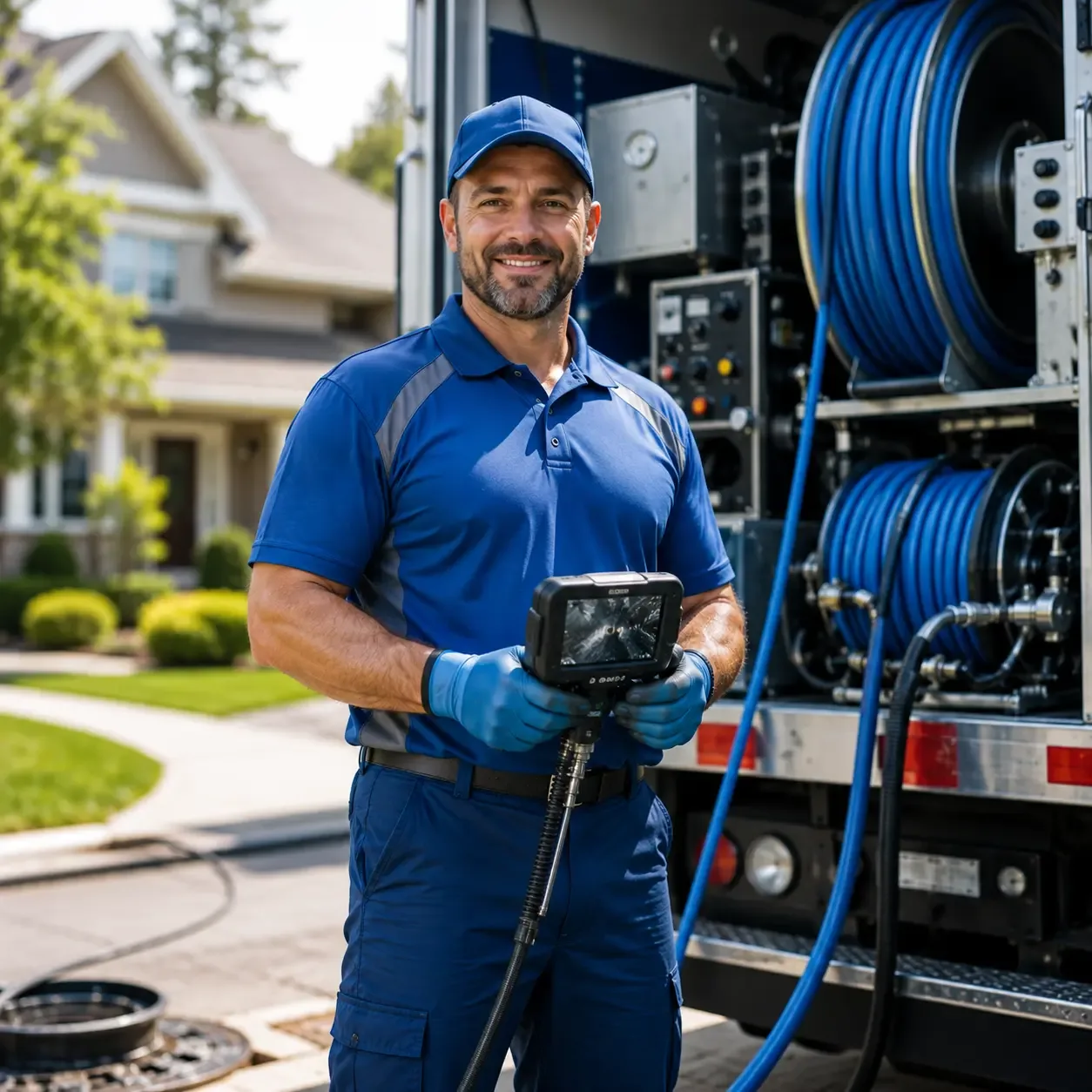 Local outdoor drain cleaning specialists in Montrose, GA